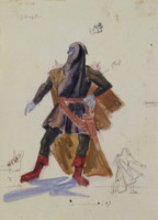 1948 - Bozzetto di costume