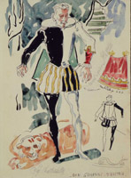 1949 - Bozzetto di costume